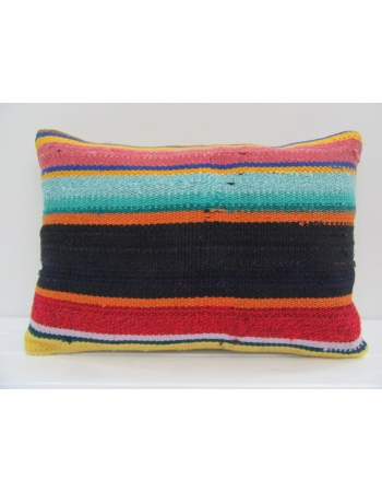 Vintage Handmade Colorful Turkish Kilim Pillow cover