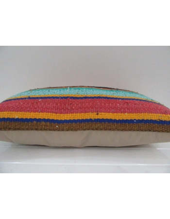 Vintage Handmade Colorful Turkish Kilim Pillow cover