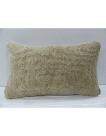 Vintage Handmade Beige Turkish Kilim Pillow cover