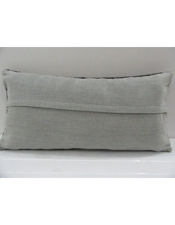Vintage Handmade Beige Striped Natural Turkish Kilim Pillow Cover