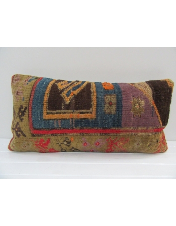 Vintage Handmade Decorative Multicolor Turkish Pillow Cover