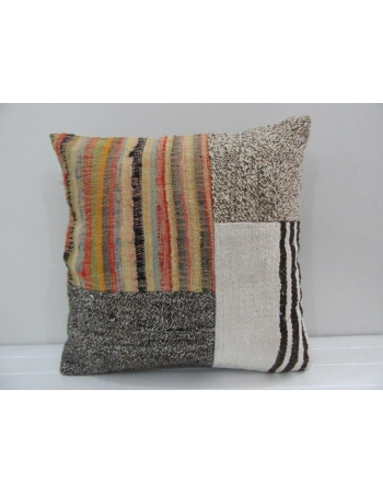 Handmade Decorative Patchwork Turkish Kilim Pillow Cover