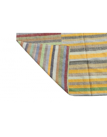 Vintage Colorful Kilim Textiles - 5`7