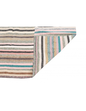Colorful Striped Kilim Textiles - 6`1