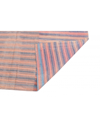 Vintage Striped Kilim Textiles - 6`9