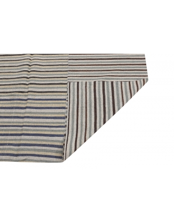 Vintage Striped Kilim Textiles - 6`2