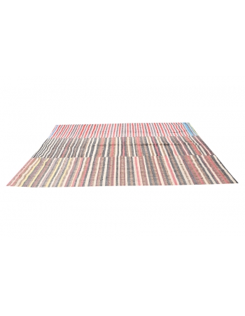 Striped Vintage Kilim Textiles - 6`0