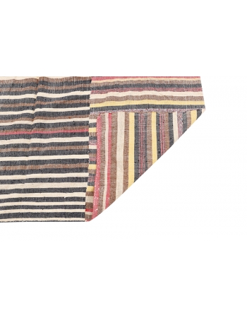Striped Vintage Kilim Textiles - 6`0