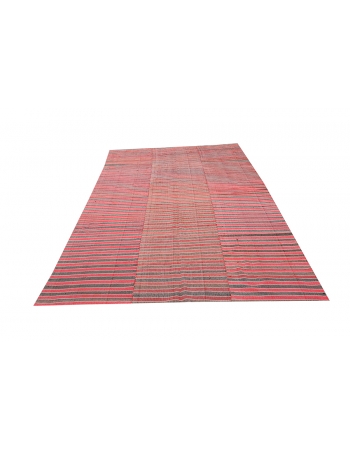 Pink & Brown Kilim Textiles - 5`10