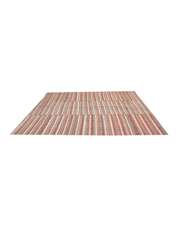 Striped Vintage Kilim Textiles - 6`4