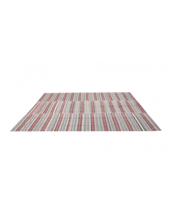 Striped Vintage Kilim Textiles - 6`6