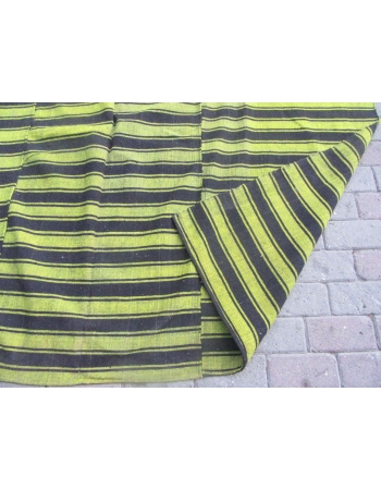 Vintage Striped Kilim Textile - 6`4