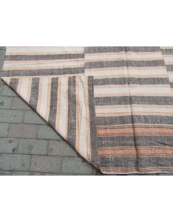 Striped Vintage Decorative Kilim Textile - 6`3