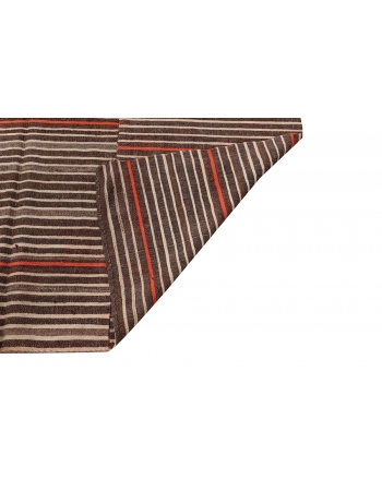 Striped Vintage Kilim Textiles - 6`1