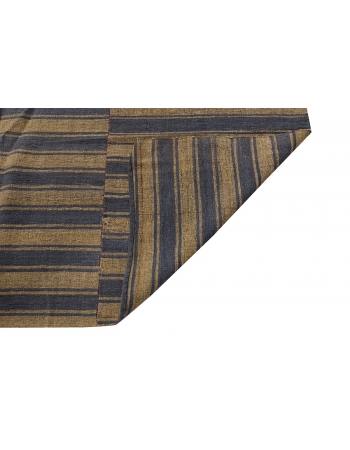 Vintage Striped Kilim Textiles - 6`11