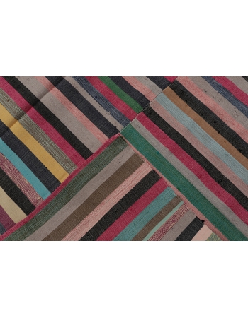 Colorful Striped Kilim Textiles - 5`11