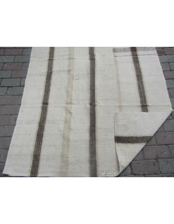 Vintage Natural Kilim Textile - 4`5