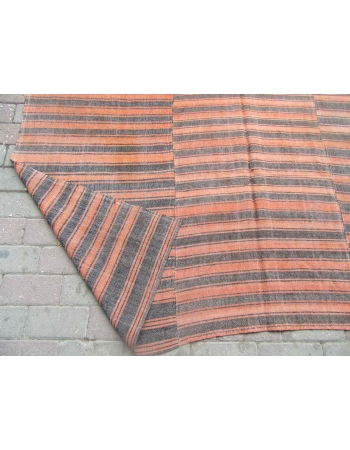 Striped Vintage Kilim Textile - 6`0