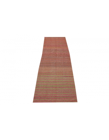 Pink & Khaki Vintage Kilim Textiled - 2`1