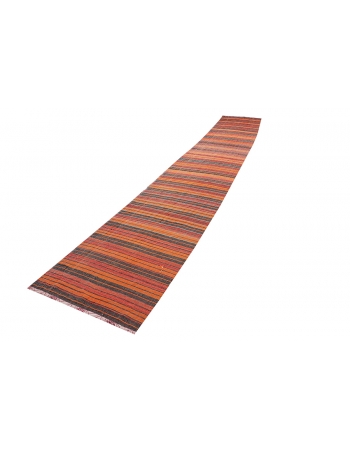 Striped Vintage Kilim Textiles - 2`8