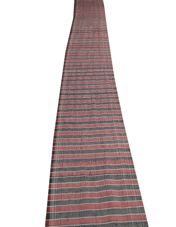 Burgundy & Brown Vintage Kilim Textiles - 2`0