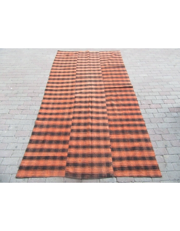 Decorative Vintage Kilim Textile - 5`5" x 10`3"