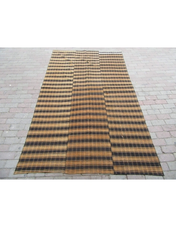 Decorative Vintage Kilim Textile - 5`5" x 9`2"