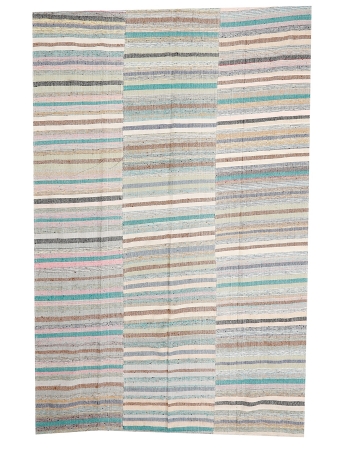 Decorative Vintage Kilim Textiles - 6`0" x 9`4"
