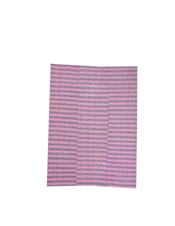 Pink & Blue Kilim Textiles - 6`3" x 8`4"