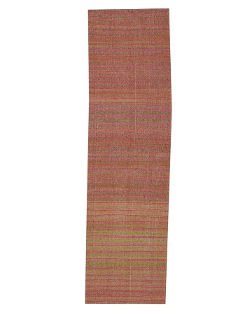 Pink & Khaki Vintage Kilim Textiled - 2`1" x 7`9"