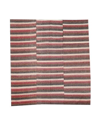 Striped Vintage Kilim Texties - 6`11