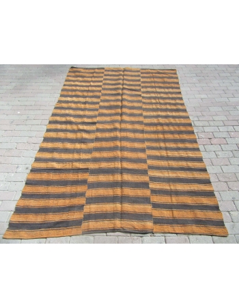 Striped Vintage Kilim Textile - 6`2