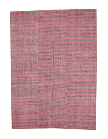 Striped Vintage Kilim Textiles - 6`11