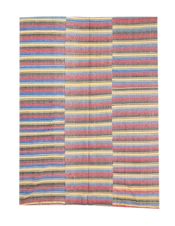 Striped Vintage Kilim Textiles - 6`8