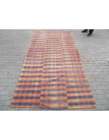Vintage Decorative Kilim Textile - 5`3" x 10`1"