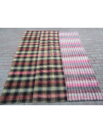 Vintage Decorative Kilim Textile - 6`0