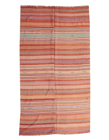 Vintage Decorative Kilim Textiles - 4`7" x 8`5"