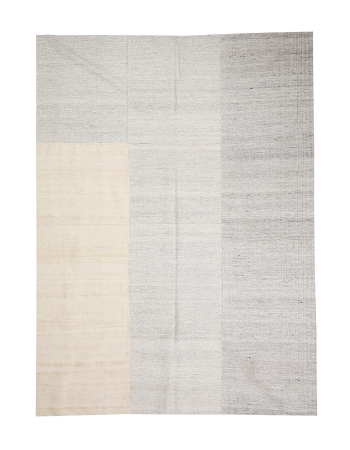 Vintage Modern Kilim Textiles - 6`4" x 8`6"