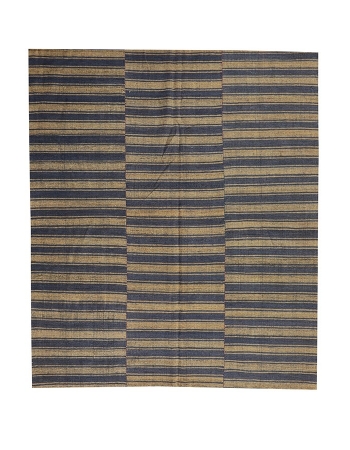 Vintage Striped Kilim Textiles - 6`11