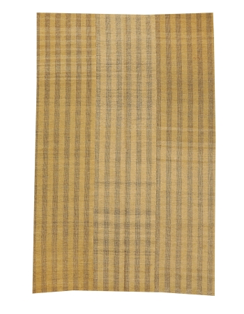 Vintage Striped Kilim Textiles - 6`5" x 9`10"