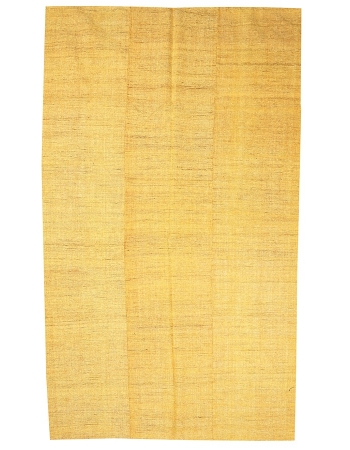 Yellow Vintage Kilim Textiles - 6`4