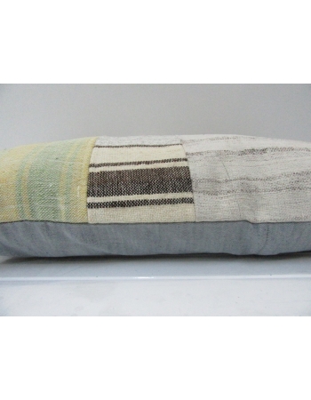 Vintage Handmade Patchwork Kilim Pillow Cover
