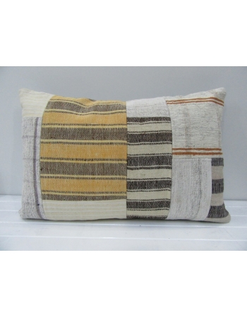 Vintage Handmade Decorative Patchwork Kilim Pillow Cover