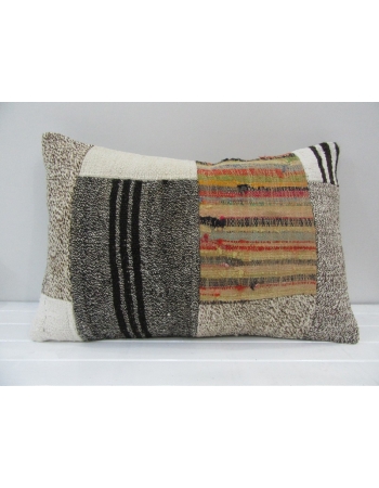 Vintage Handmade Decorative Patchwork Kilim Pillow Cover