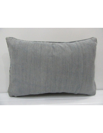 Vintage Handmade Gray Natural Kilim Cushion Cover