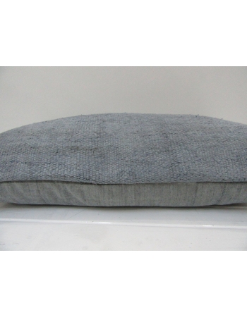 Vintage Handmade Gray Natural Kilim Cushion Cover