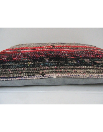 Vintage Handmade Multicolor Striped Kilim Cushion Cover