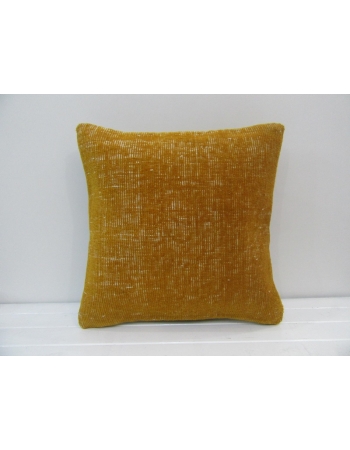 Vintage Handmade Decorative Yellow Turkish Pillow Cover