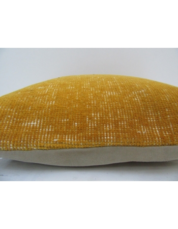 Vintage Handmade Decorative Yellow Turkish Pillow Cover