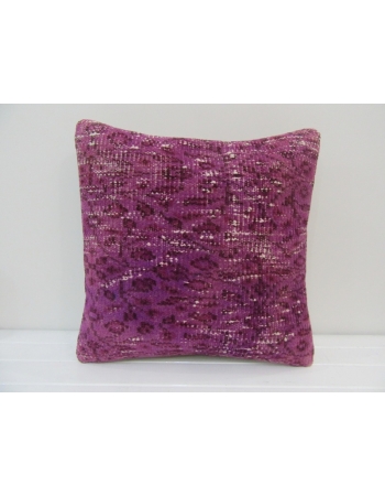 Vintage Handmade Decorative Purple Turkish Pillow Cover